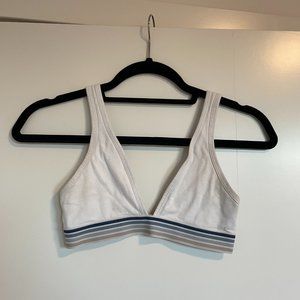 Target Bralette with Striped Band